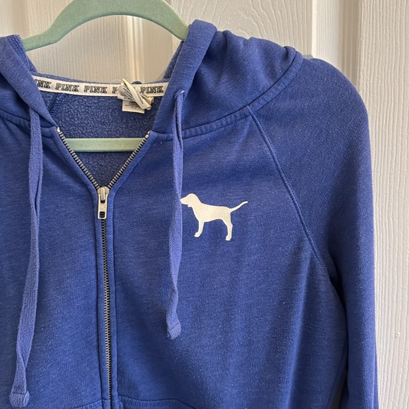 VS PINK zip up hoodie - Picture 2 of 8